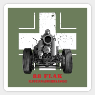 German 88 Flak Gun WWII classic Magnet